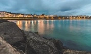 Portrush West Strand in the evening