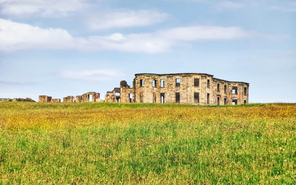 Downhill House on a warm summer's afternoon (County Londonderry, May, 2021).