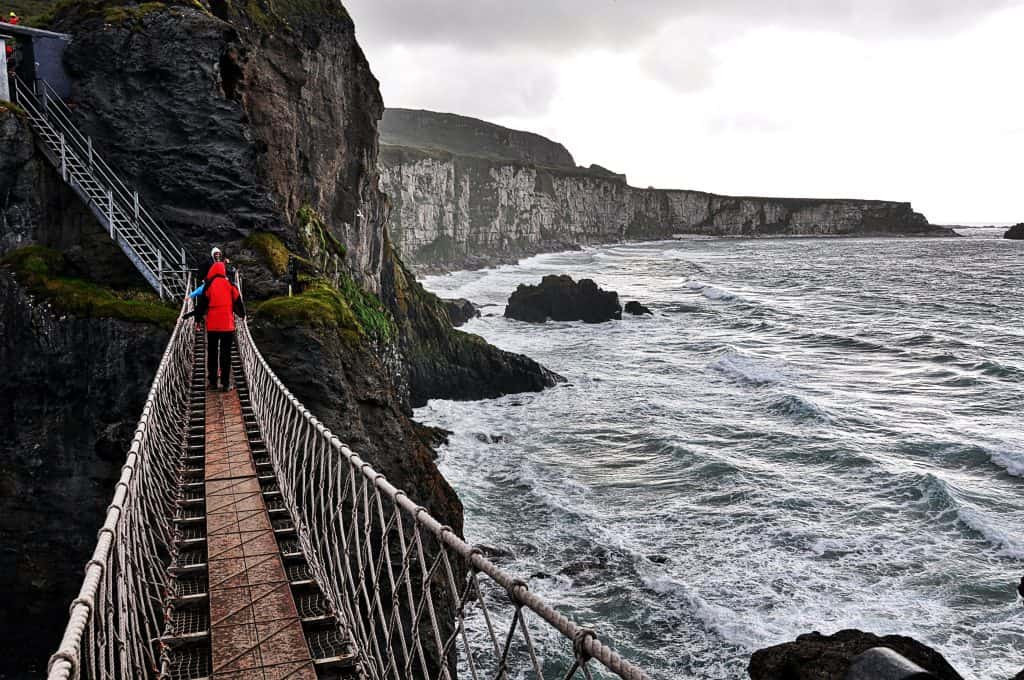 The rope bridge