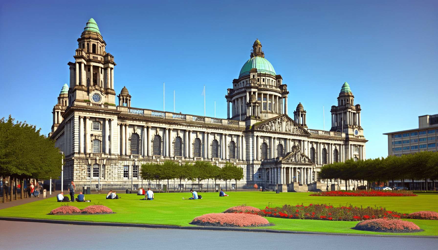 Belfast City Hall, a symbol of the city's shipbuilding prowess