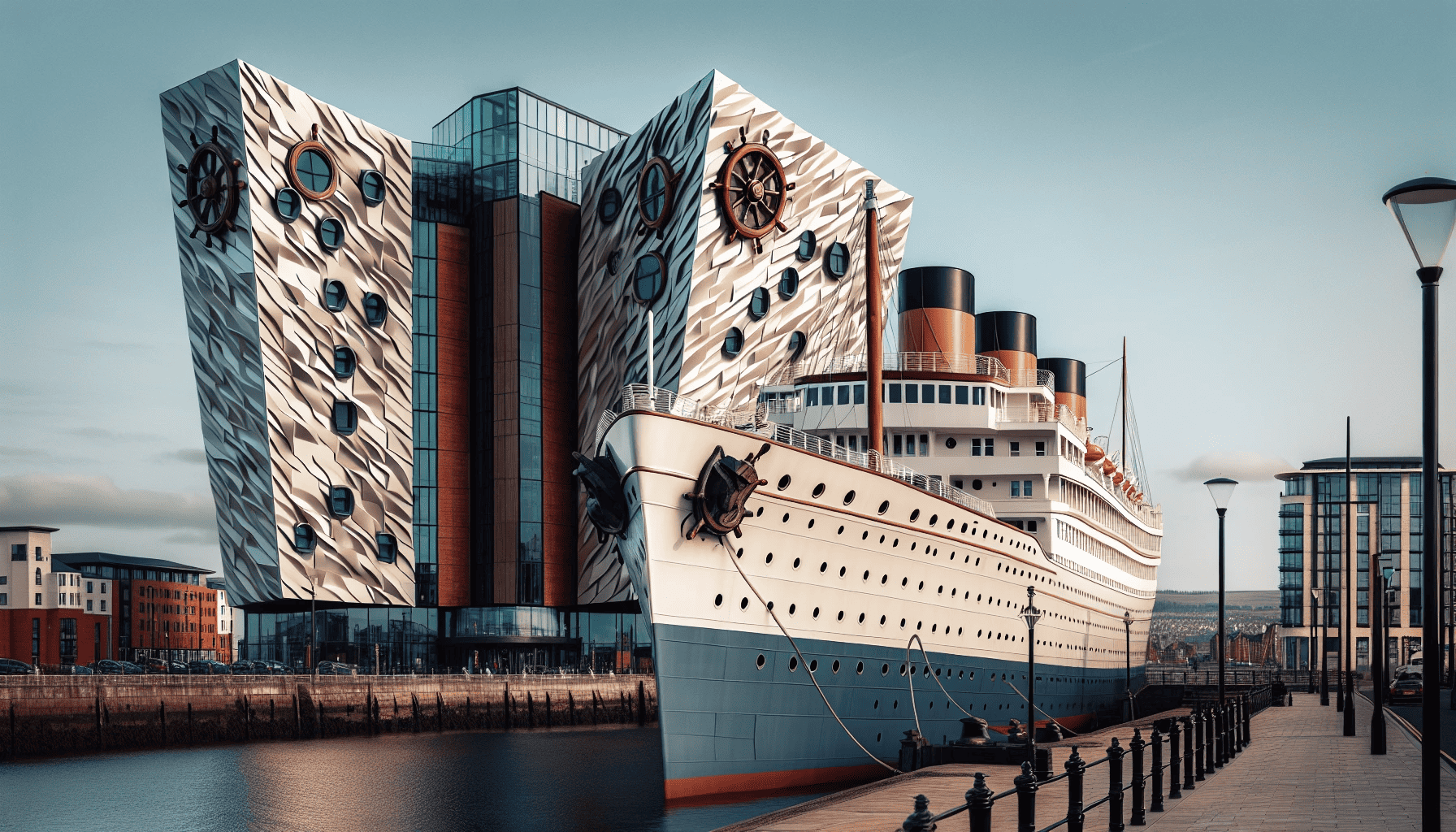 Nautical-themed Titanic Hotel in Belfast