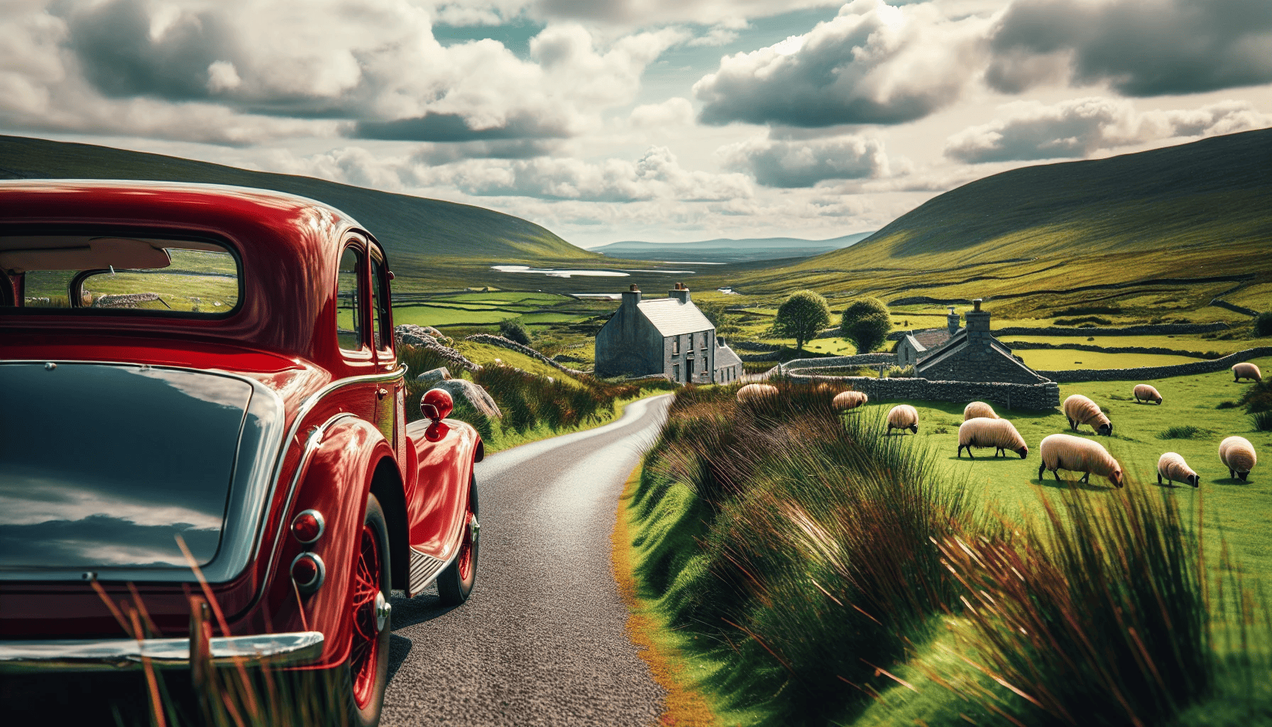 Exploring Ireland by car