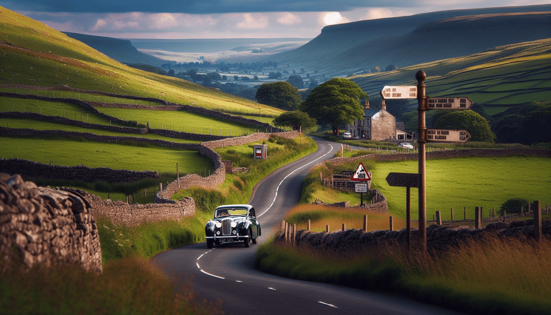 Locating a petrol station in rural Ireland