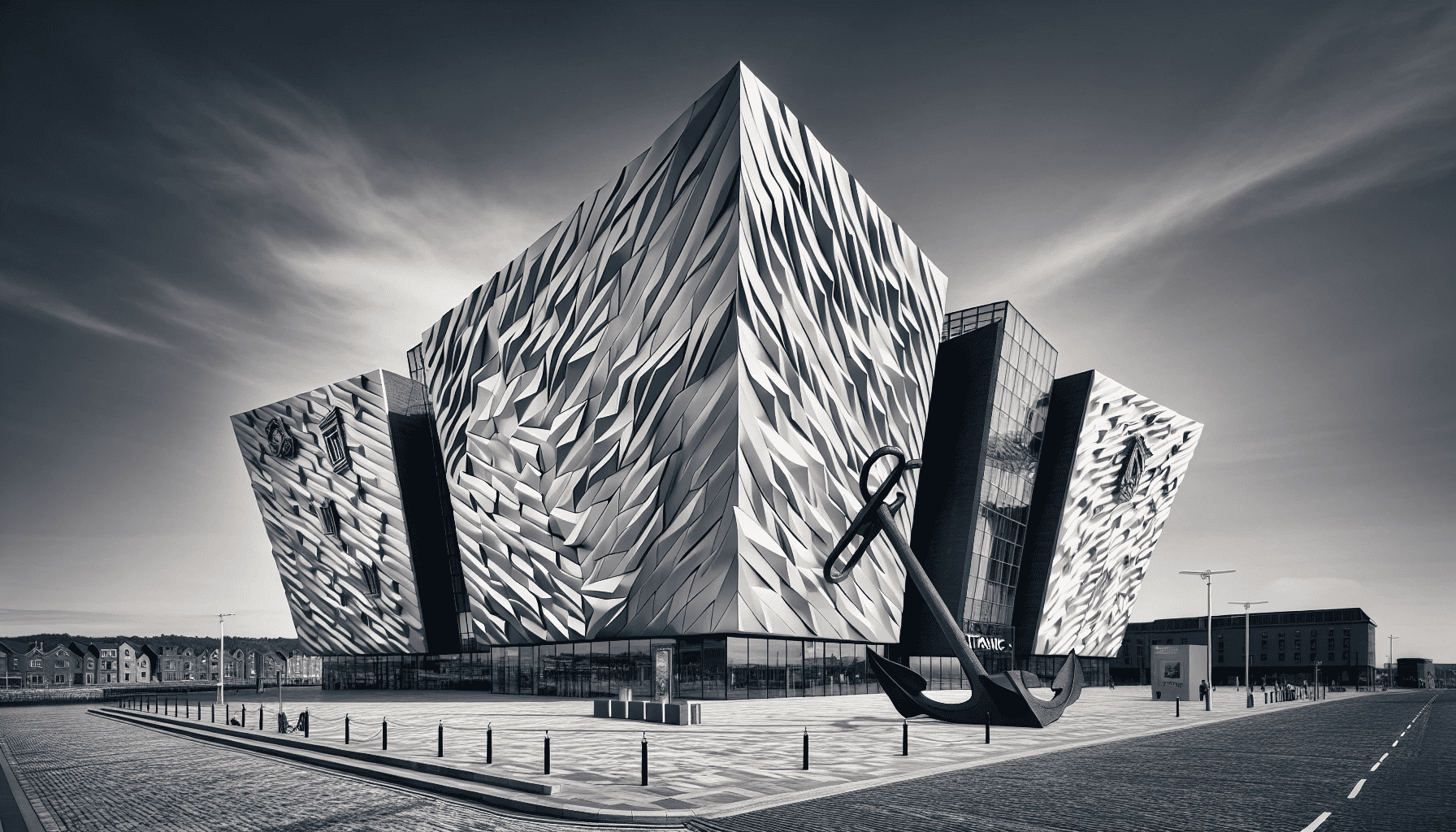 Exterior of Titanic Belfast museum