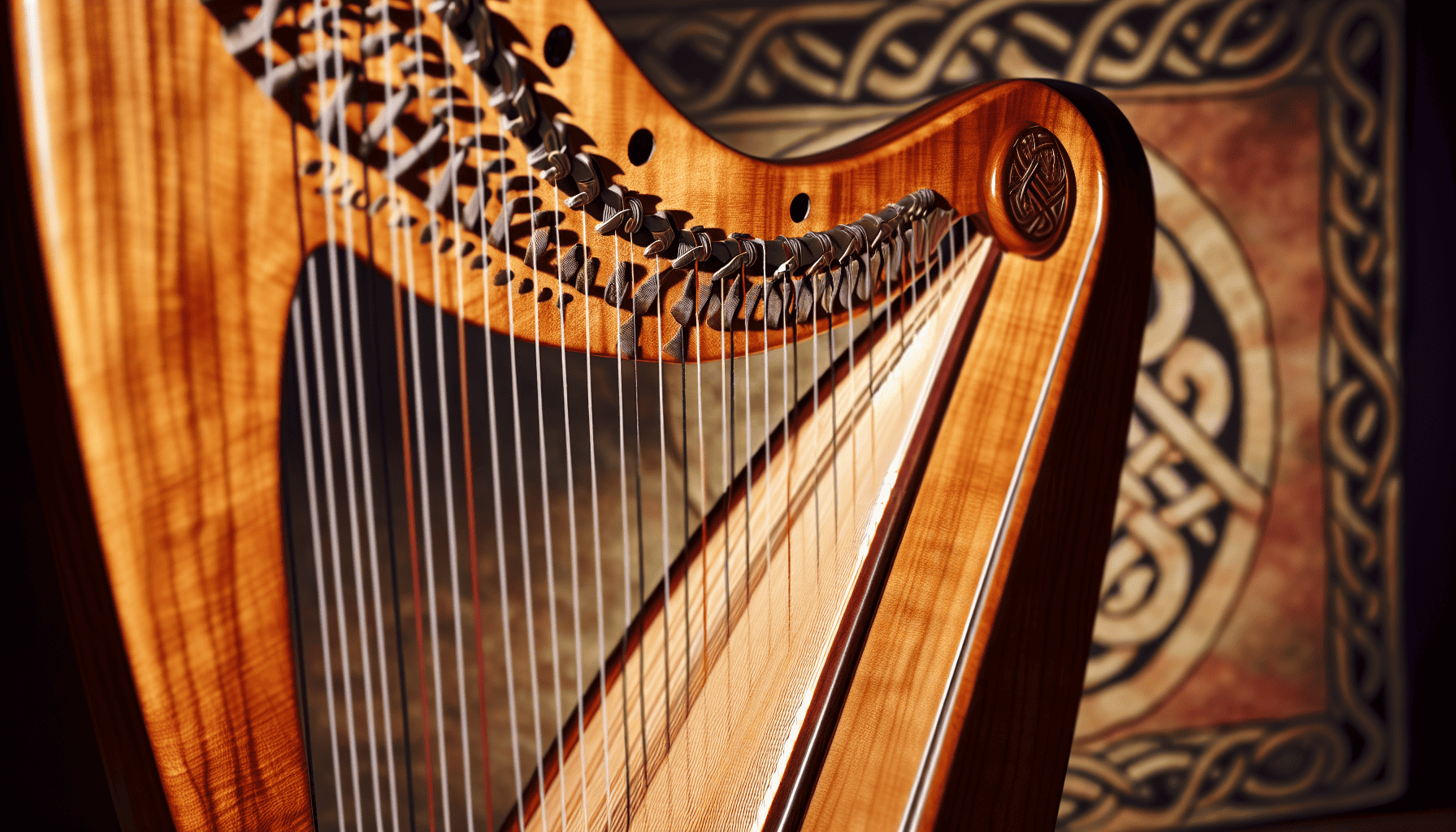Celtic Harp, Ireland's national instrument