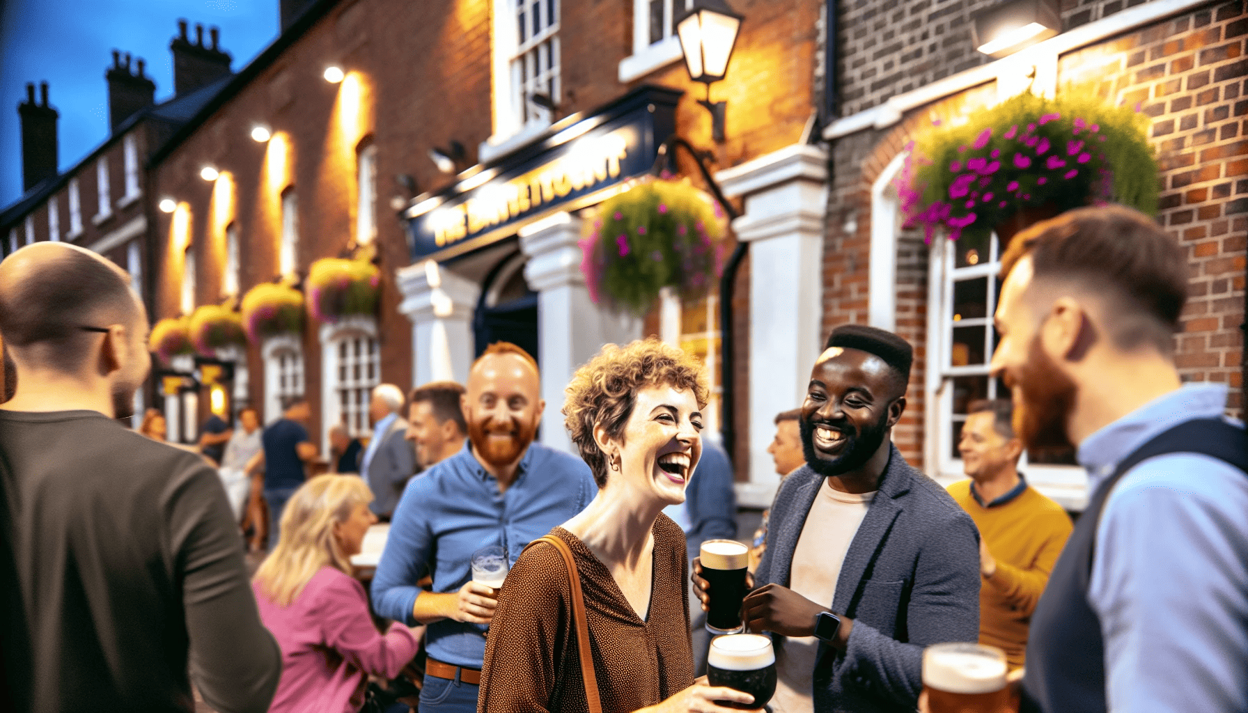 Vibrant atmosphere of Cathedral Quarter Pubs