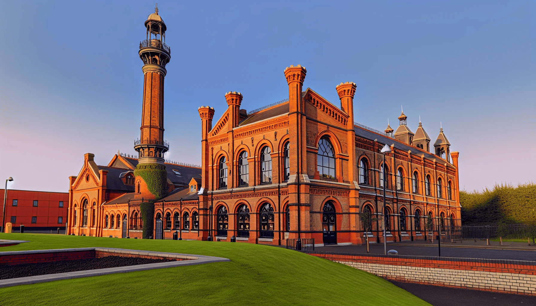 The historic Pump House preserving late Victorian architecture in Belfast