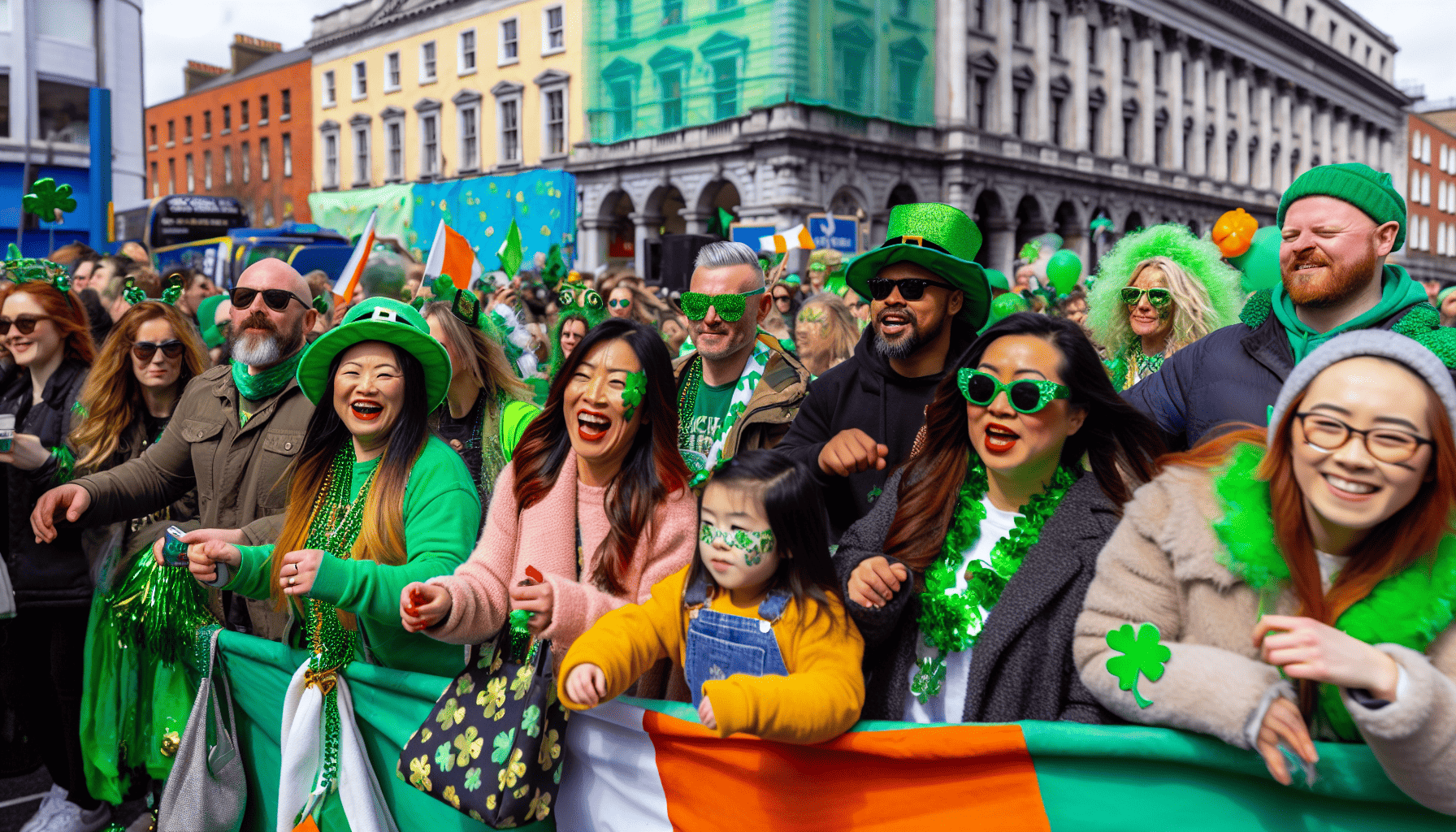 St. Patrick's Day parade in Dublin