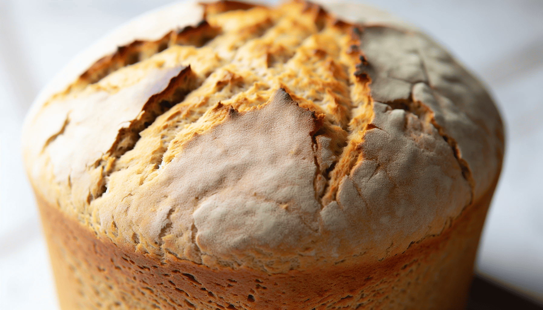 A loaf of freshly baked Irish soda bread