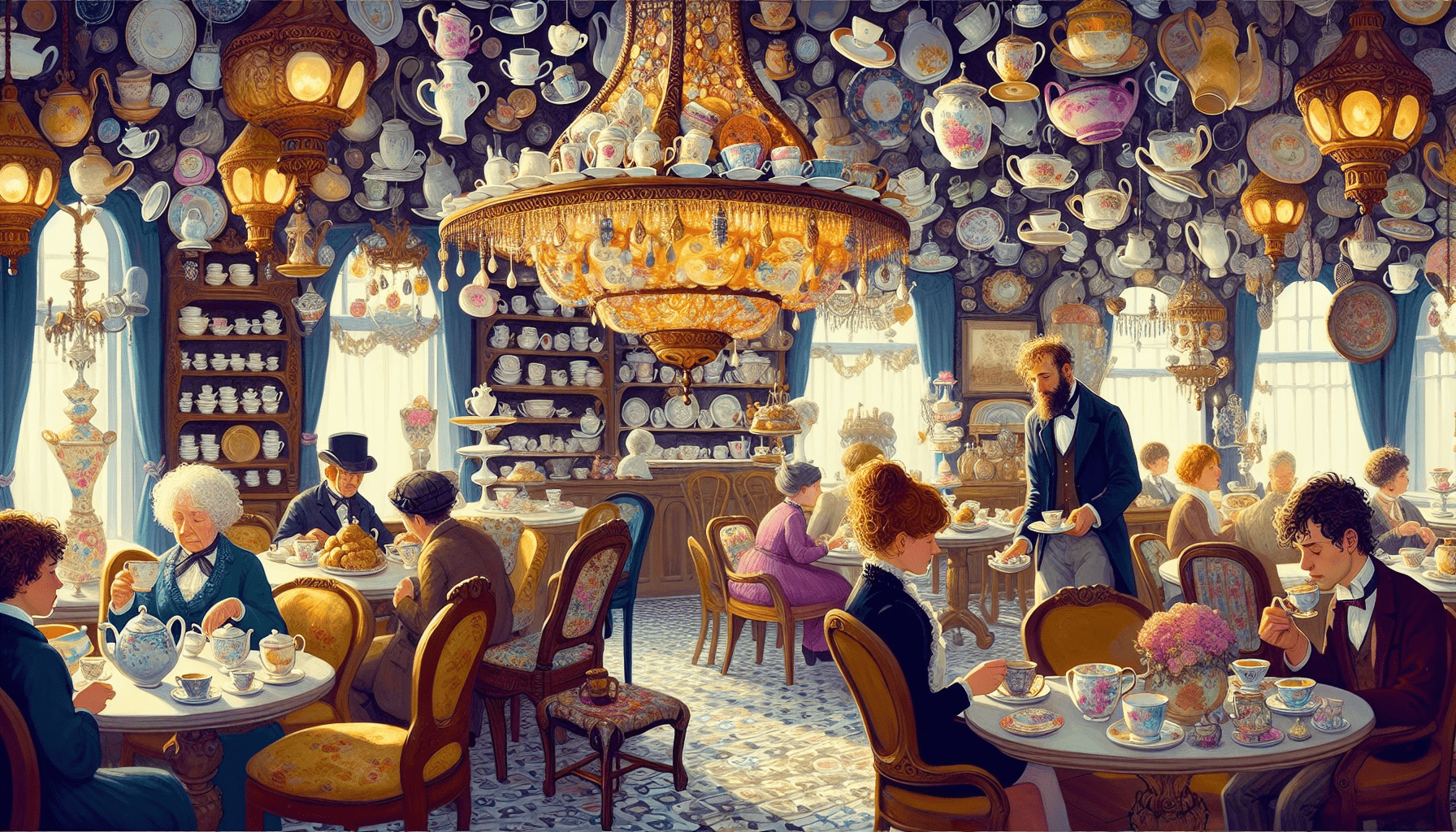 A Peculiar Tea's unique themed dining experience