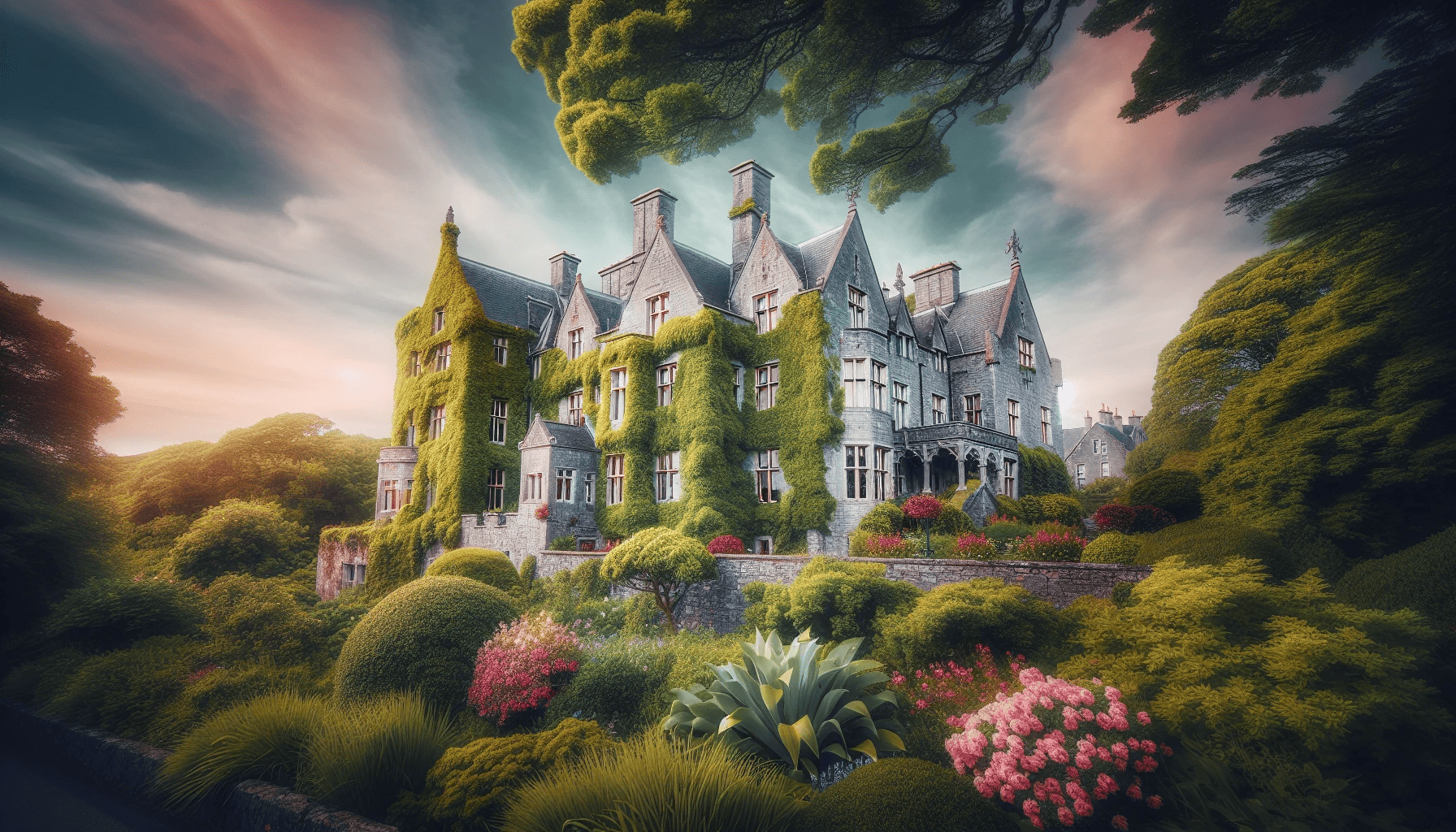 Charming Irish castle hotel