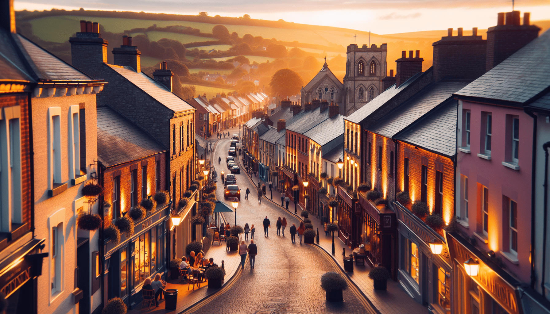 Charming Antrim Town