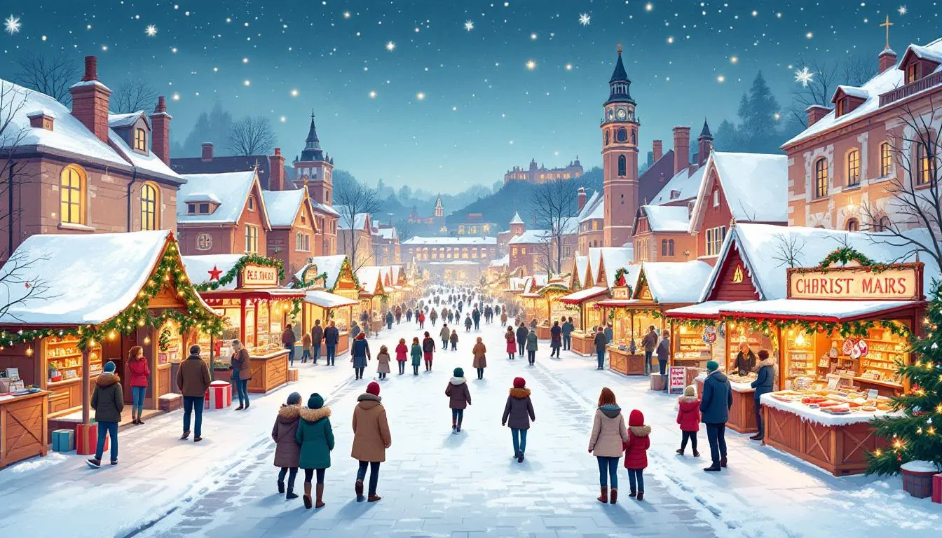 Additional Christmas markets in Belfast showcasing unique festive offerings.